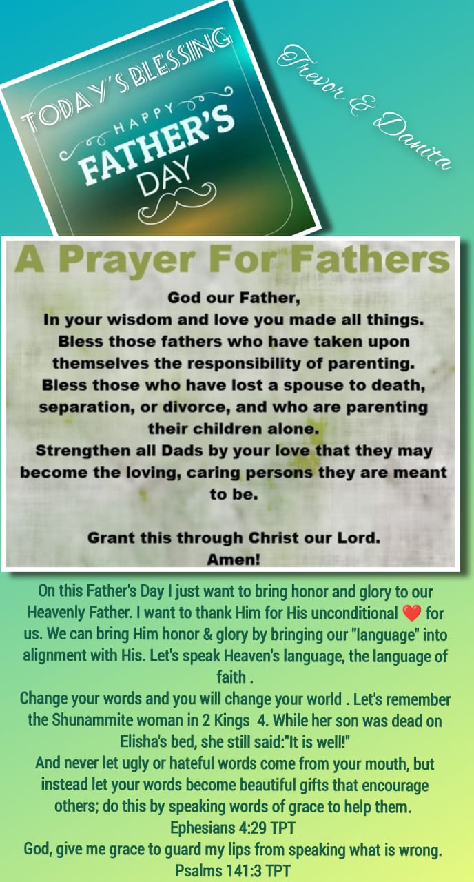 Fathers Day Prayer