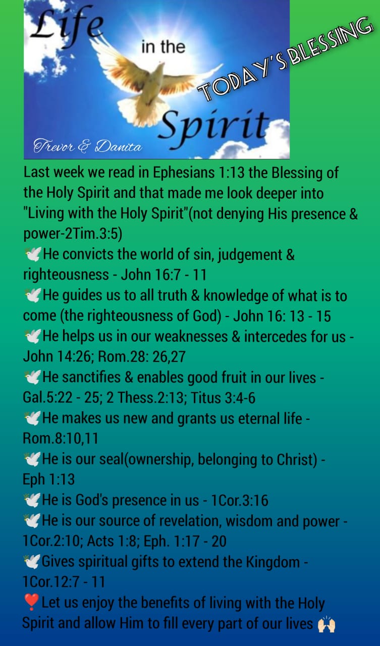 Living with Holy Spirit