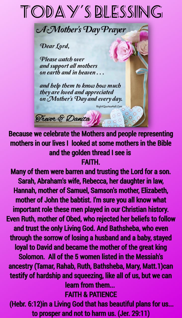 Mothers Day Prayer