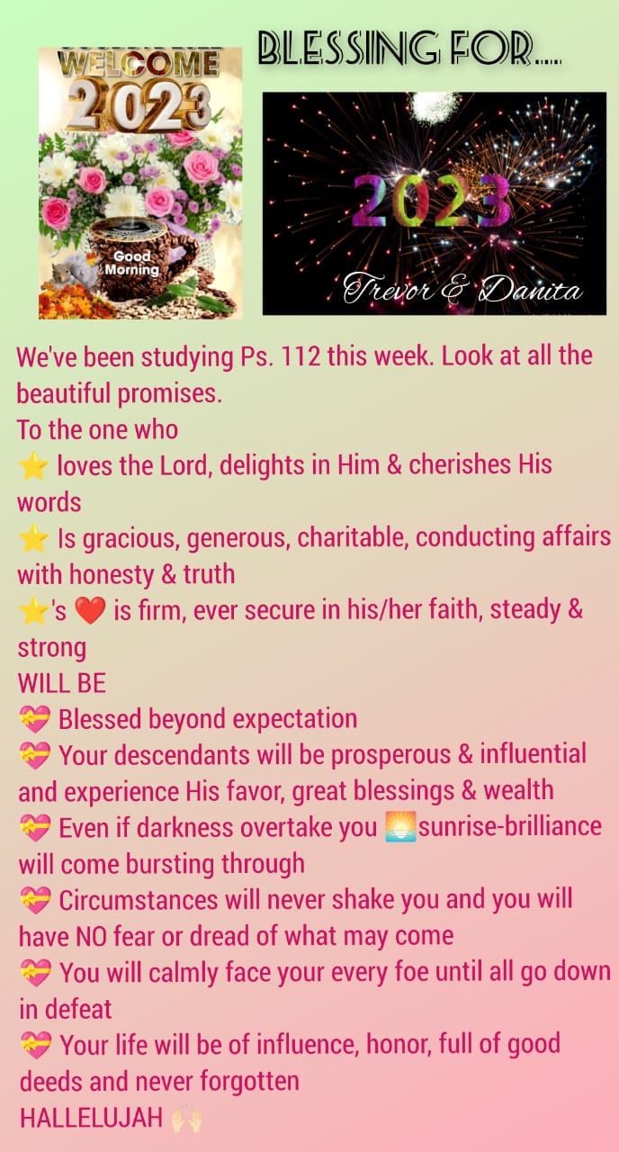 Promises of Psalm 112