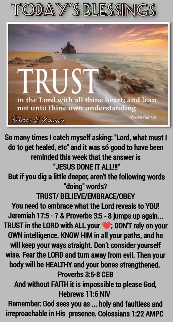 Trust in the Lord