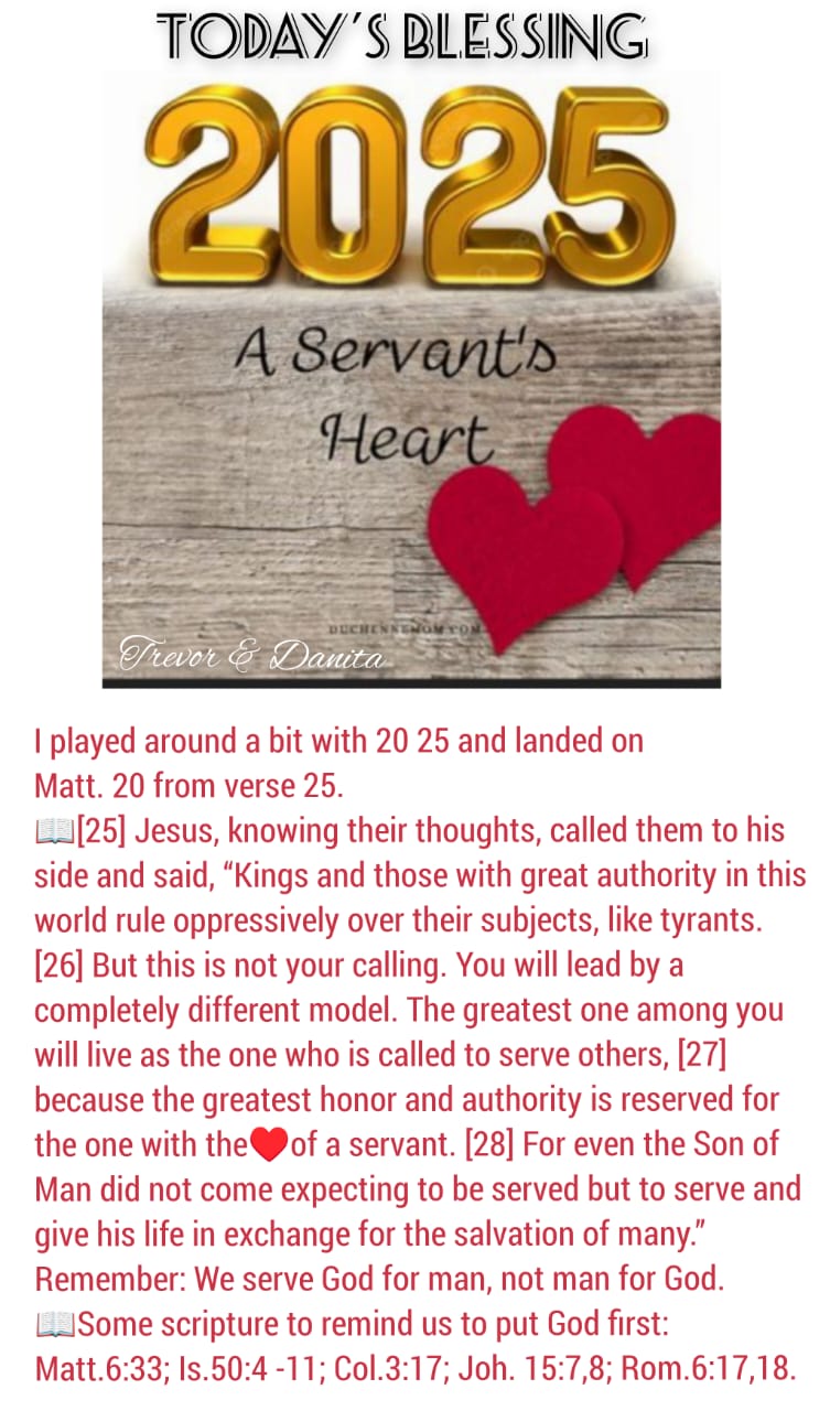 A Servant heart