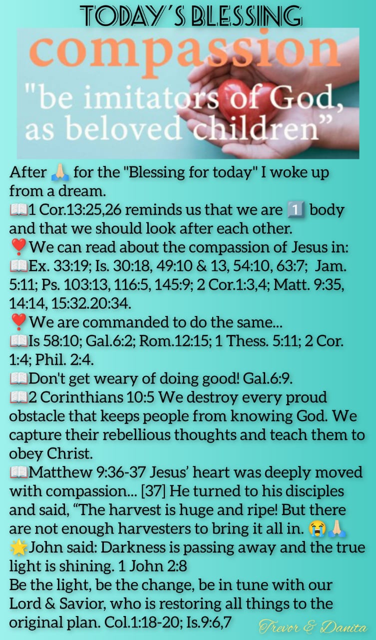 Be imitators of God