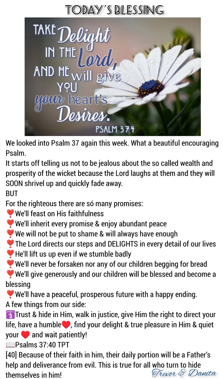 Delight in the Lord