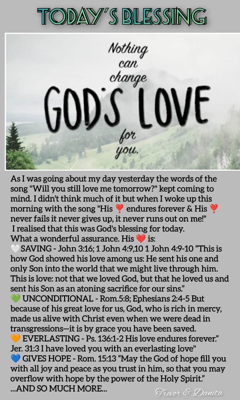 God_s Love Never Changes