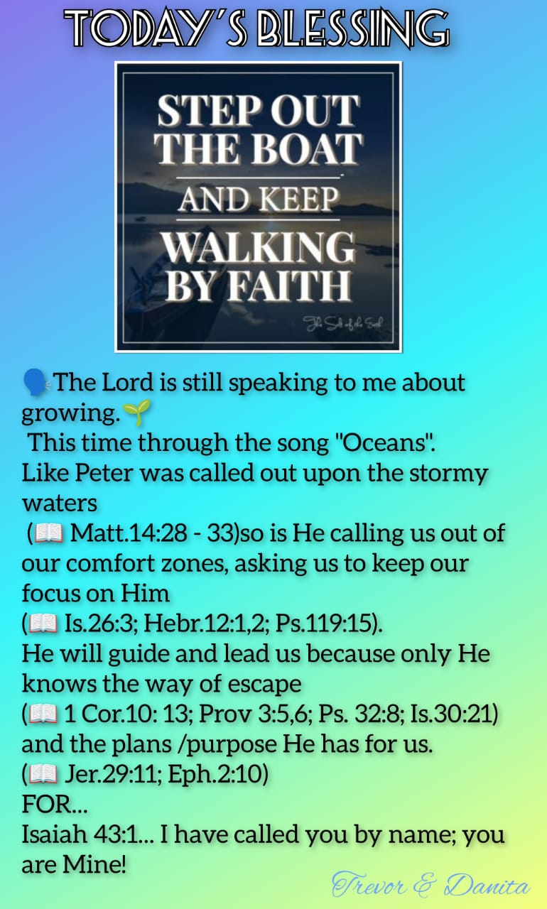 Keep Walking by Faith