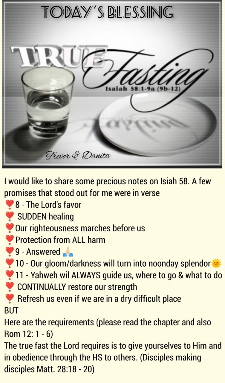 TRUE Fasting