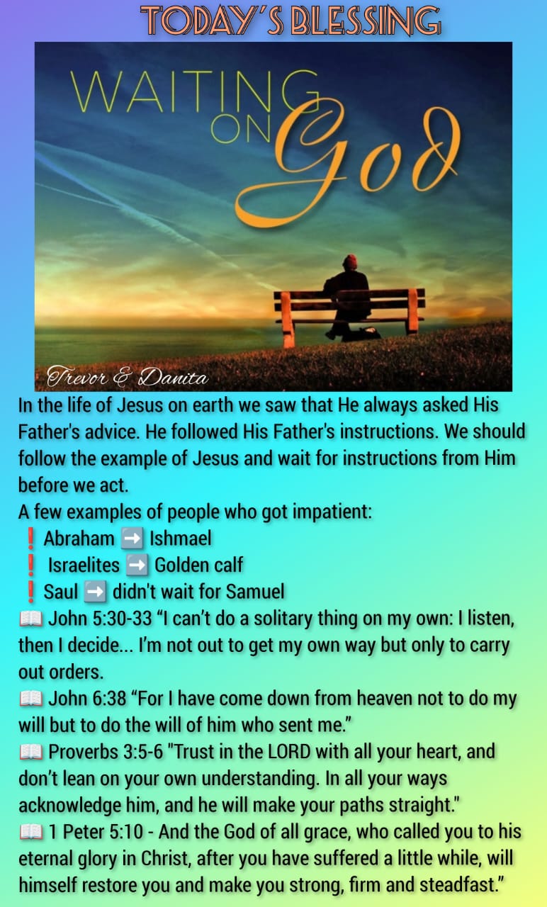 Waiting on God